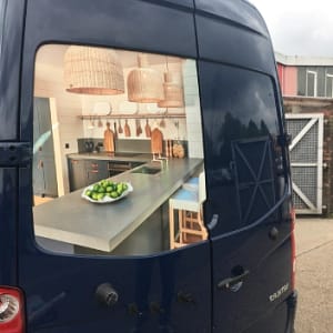 Market Ready - A van showing vehicle graphics