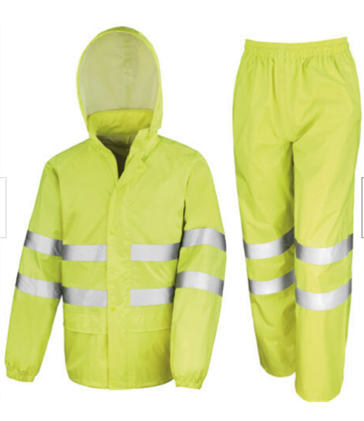 PW001 Hi Vis Yellow Bomber Jacket - Workwear Safety